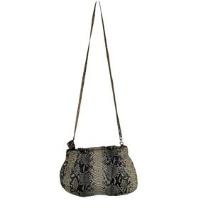Genuine Python Snakeskin Crossbody Purse handcrafted in Thailand.